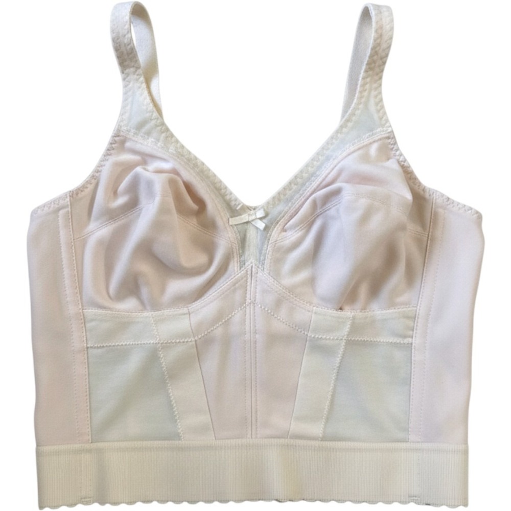 Carnival 720 Longline Bra Pink Wireless Non Padded Support 36C